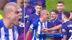 Pepe Takes On Group Of Atletico Madrid Players On His Own, Then 'Leads' 42-Man Brawl 