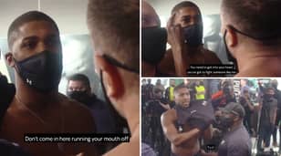 New Footage Reveals Exactly What Anthony Joshua And Kubrat Pulev Said During Fiery Face-Off
