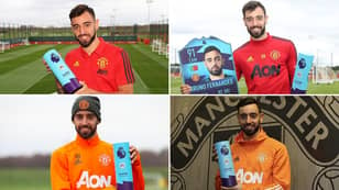 Bruno Fernandes Has Been Named Player Of The Month More Than All But Five Players