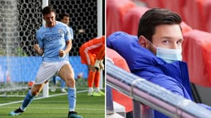 Manchester City Fans Think Aymeric Laporte Answer Drops Lionel Messi Hint