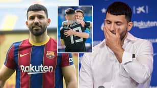 'Furious' Sergio Aguero Wants To Leave Barcelona After 37 Days Because Of Lionel Messi