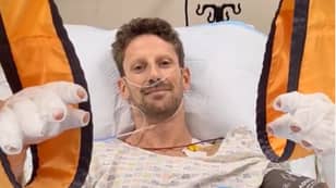  F1 Driver Romain Grosjean Gives Health Update From Hospital After Terrifying Crash