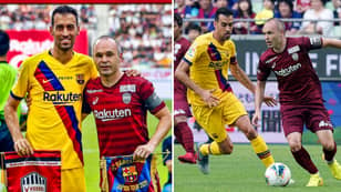 Andres Iniesta Played Against FC Barcelona Today And It Was Really Weird