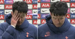 Son Heung-Min Close To Tears In Emotional Interview After Defeat To Manchester United
