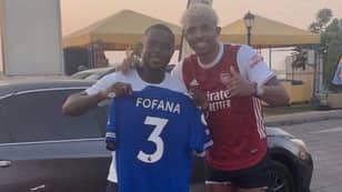 Leicester City Star Wesley Fofana Posts Statement After Being Spotted Wearing Arsenal Shirt