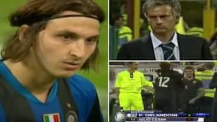 Rare Footage Of Jose Mourinho Substituting His Goalkeeper Before Zlatan Ibrahimovic Is Peak Sh*thousery