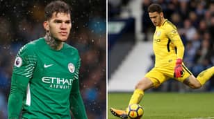 Manchester City Keeper Ederson Really, Really Wants To Score A Goal 