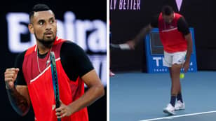 Nick Kyrgios Follows Up 220 Km/h Ace With Never-Before-Seen Underarm 'Tweener' Serve