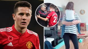 United Fans Worry After Herrera's Girlfriend Drops Hint That He Will Leave The Club