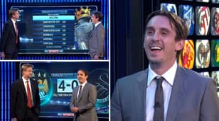 One Of Gary Neville's Former Man United Teammates Called Him 'S***' After First MNF Appearance 