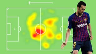 Sergio Busquets Finished Barcelona Vs Spurs With 100% Pass Completion