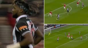 Allan Saint-Maximin Scores A Worldie For Newcastle Against Manchester United