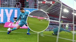 Manuel Neuer Pulls Off Sublime Double Save For Bayern Munich Against Werder Bremen
