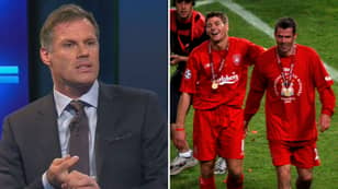 Jamie Carragher Gives New Explanation As To Why He'd Pick Steven Gerrard Over Paul Scholes