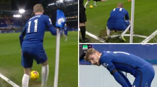 Timo Werner Sums Up Chelsea 1-3 Manchester City By Injuring Himself Taking A Corner