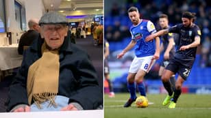 103-Year-Old Sheffield Wednesday Fan Makes 7 Hour, 350 Mile Round Trip To Watch His Side