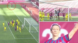 Megan Rapinoe Scores Directly From A Corner Against Australia At Tokyo Olympics 