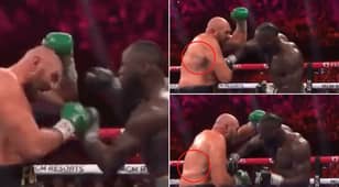 Fans React To Extraordinary Clip Showing What Deontay Wilder's Punch Did To Tyson Fury's Body