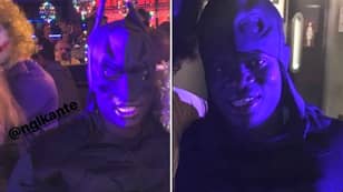N'Golo Kante Dressed As Batman For David Luiz's Birthday