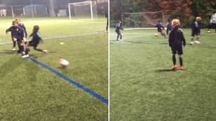 Barcelona's Under 10s In Training Are Scarily Good 