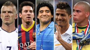 The 40 Greatest Footballers Of All Time Have Been Named And Ranked By Fans