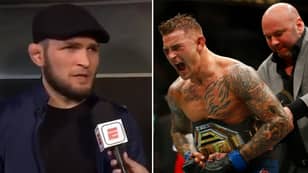 Khabib Plans To 'Maul' Dustin Poirier In Their UFC Lightweight Unification Fight 