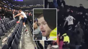Eric Dier Shockingly Jumps Into Tottenham Stand And Confronts Fan Amid Alleged Altercation