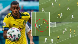 Alexander Isak's Incredible Dribble From His Own Half Against Slovakia Stunned Fans