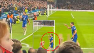 Fan Footage Shows Cesar Azpilicueta Taunting Leeds Fans After They Aim Abuse At Him