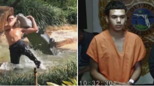 Florida Teenager Arrested For Performing RKO On Fake Alligator