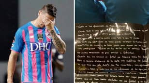 Fernando Torres Left Handwritten Letter On Every Single Seat At The Best Amenity Stadium