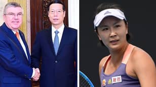 Damning Photo Resurfaces Of IOC Boss And Peng Shuai's Alleged Attacker