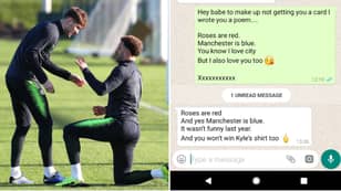Kyle Walker's 'Valentine's Day Twitter Challenge' Is Going Viral And It's Hilarious 