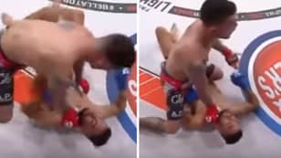 The Scary Moment When A Referee Didn't Believe MMA Fighter Was Unconscious, Opponent Had To Prove It