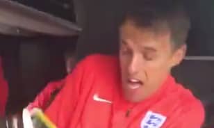 WATCH: England Soccer Aid Team Welcomes New Players With Brilliant Hot Cup of Tea Prank