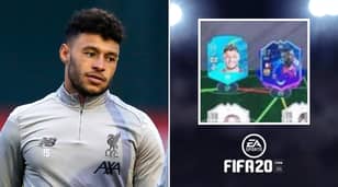 Liverpool Star Alex Oxlade-Chamberlain Picks Himself Up Front In His FIFA 20 Ultimate Team