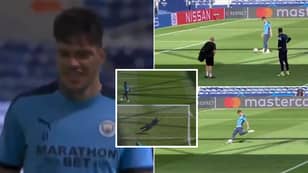 Incredible Training Footage Shows Ederson Could Be The Best Penalty Taker In The World