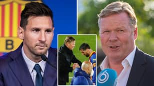 Ronald Koeman Names The Barcelona Star Who Will Replace Lionel Messi At The Camp Nou