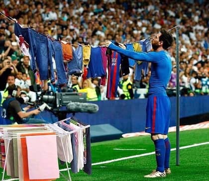 pleasant telegram onion When Lionel Messi Silenced The Bernabeu With The Ultimate El Clasico  Celebration - SPORTbible