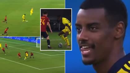 Alexander Isak's Stunning Individual Highlights Against Spain Show He Is The 'New Zlatan' 