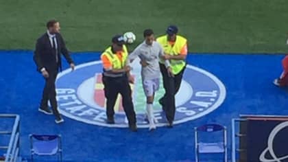 Fake Cristiano Ronaldo Arrested On Touchline Of Real Madrid Vs Getafe