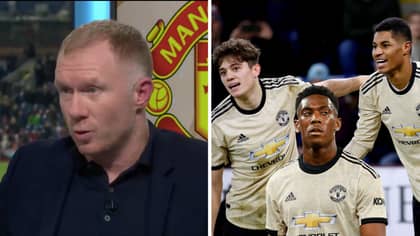 Paul Scholes Believes Manchester United's Front Three Is "As Good As Any In Europe"
