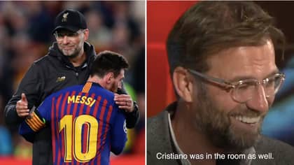 Jurgen Klopp Has One Selfie On His Smartphone And That's With Lionel Messi 