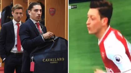 Mesut Ozil Loses His Sh*t With Bellerin, He Responds With Hilarious Tweet