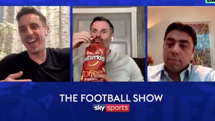 Jamie Carragher Has Hilarious Reaction To Confrontation Between Gary Neville And Carlos Tevez's Agent