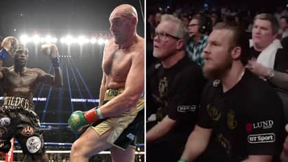 Tyson Fury's Coach's Reaction To The 12th Round Of The Deontay Wilder Fight