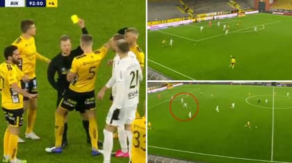 The Incredible Moment Swedish Side AIK Kick Another Ball On The Pitch To Stop 93rd Minute Counter Attack