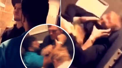 Video Of Former UFC Star Fighting Two People In Bathroom Stall Goes Viral 