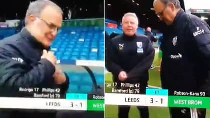 Marcelo Bielsa And Sammy Lee Agreed To Swap Coats In Brilliant Exchange 