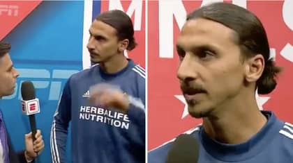 Zlatan Ibrahimovic Gave An Iconic Interview Before Scoring A Hat-Trick Last Night 
